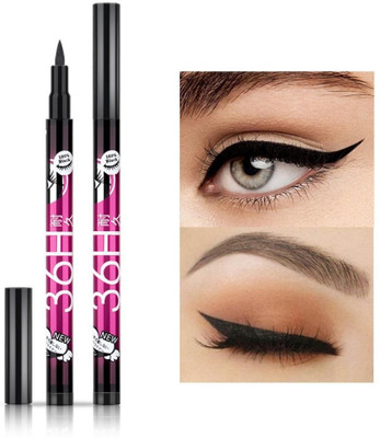 Wonholli Smudge Proof Liquid Pen Eyeliner with Ultra Fine Tip 5 g(BLACK)