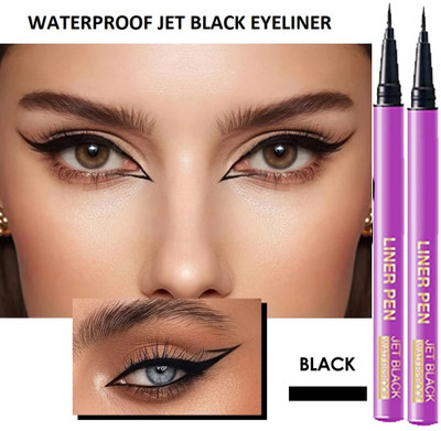 EVERERIN Liner Pen Matte Liquid Eyeliner 3 ml(JET BLACK)