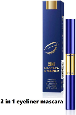 nn soft and smooth new eyeliner with mascara long lasting pack of 1 8 ml(black)