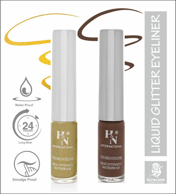 HIGHLIGHT NAILS EL1-CB (EL1-07 ) ( EL1-04)_HH 6 ml(GLITTER GOLDEN::CHERRY WOOD)
