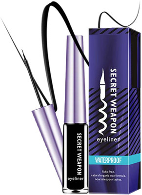 MYEONG Waterproof Flake-Free Liquid Eyeliner Intense Definition Eyeliner 8 ml(Black)