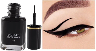 Luster Shine Quick Drying Liquid Eyeliner 7 ml(Black)