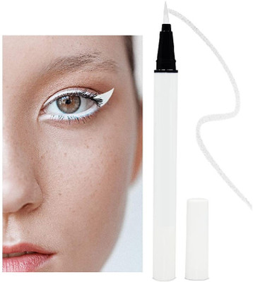 Arcanuy ATTRACTIVE BOLD EYE LOOK SKETCH PEN EYE LINER WHITE 3 g(WHITE)