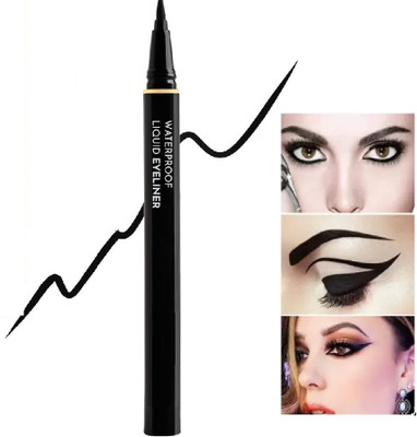 FELICECHIARA Matte Finish Eye Liner | Black | Long Lasting | Matte Finish | Smudge Proof 5 g(BLACK)