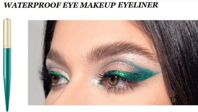 CATERINACHIARA shimmer Metallic Glitter Eyeliner 1.5 g(green)