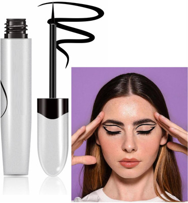 Jiwoo jet proof black eye liner for makup eyes -M686 6 ml(black)