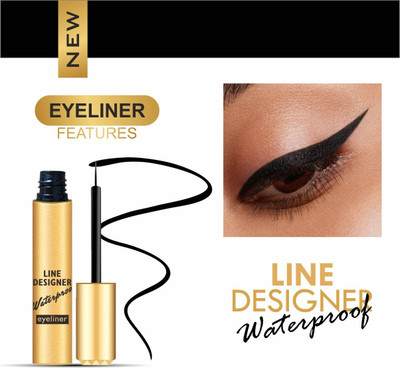 ADJD Eyeliner Line Designer Waterproof - Precision Perfection 8 ml(BLACK)