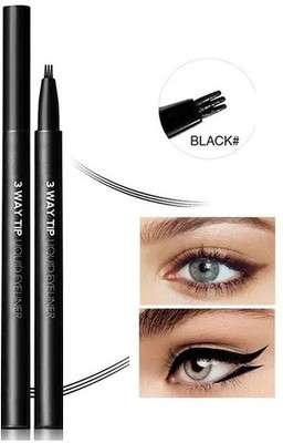 Latixmat Liquid Eyeliner Waterproof Multi Use Liner Pen 1.2 ml(Black)