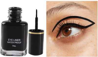 Luster Shine GET BOLD EYELINER WATERPROOF BLACK 7 ml(Black)