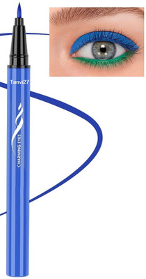 tanvi27 Waterproof Tip Sketch Blue Eye Liner 2 g(BLUE)