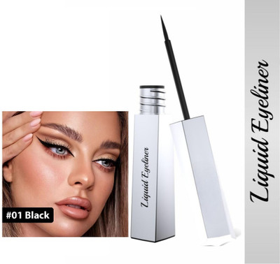 AEPRUY Liquid Eyeliner | Waterproof & Smudge-proof | Long Lasting Eyeliner 7 ml(BLACK)