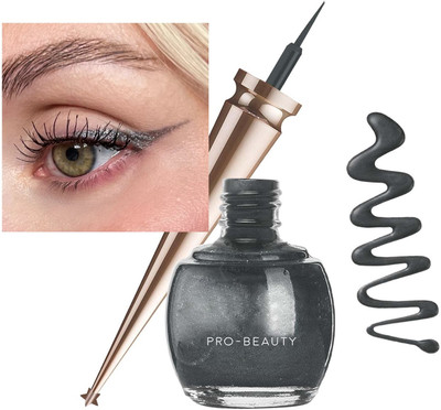 YAWI Water Proof | Smudge Proof | Long Lasting Liquid Color Eyeliner 5 ml(Grey)