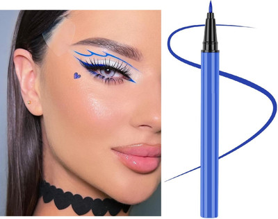 BLUEMERMAID BEST QUALITY MATTE BLUE SKETCH EYELINER FOR EYE MAKEUP 2 ml(BLUE)