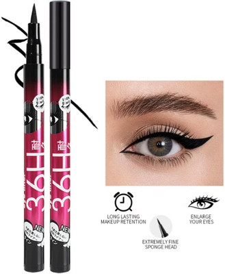 Luster Shine Water Proof Long Lasting Liquid Sketch Pen EyeLiner 6 g(Black)