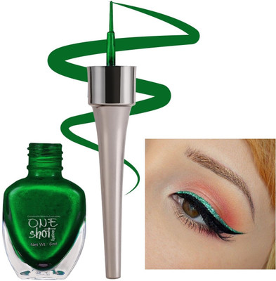 FLORERO NEW LONG-LASTING SHINING GREEN EYELINER 6 ml(metallic green)
