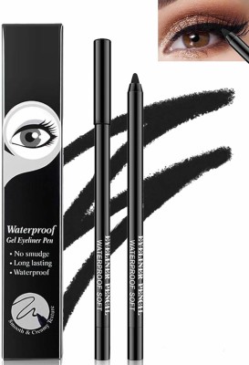 NYLI Professional Gel Eyeliner Pen - Smudge-Proof, Waterproof, Long-Lasting & Quick-Dry Formula 10 g(Black)