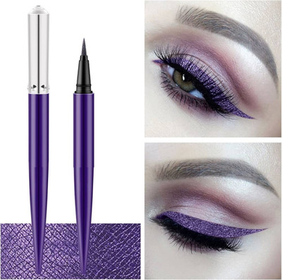 GFSU - GO FOR SOMETHING UNIQUE Shiny Diamond Liquid Eyeliner for Long Lasting Stay 1.5 g(purple)
