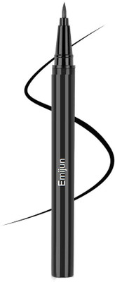 Emijun Eyes Colorful Liquid Eyeliner Smudge Proof Sketch Pen Eyeliner For Women 1.5 g(BLACK)