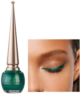 CATERINACHIARA Liquid Eyeliner 5ml Waterproof Smudgeproof Long Lasting/green 5 ml(green)