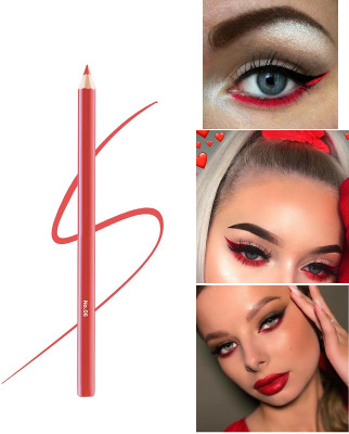 YAWI RED EYELINER PENCILS FOR EYES AND LIPS 2 g(RED)