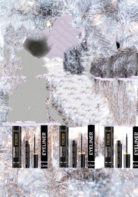 kKode beutiful shade waterproof eye liner pack of 3 50 ml(multi colour)