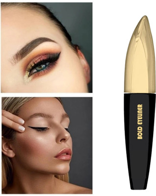 BLUST&FAMME Smudge Eyeliner Intense Matte Finish | Quick Drying o1 5 ml(Black)