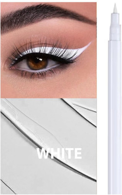 Vyomiris MATTE LOOK WHITE SKETCH EYELINER FOR WOMEN 2 g(WHITE)