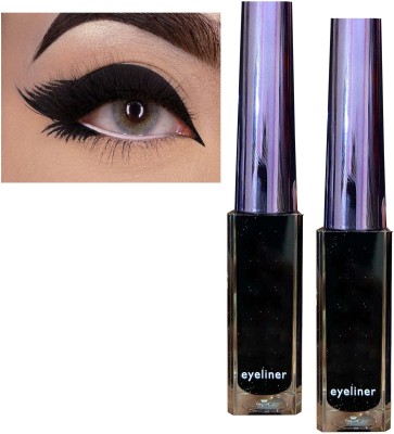 tanvi27 New Eyeliner Black Evenly pigmented Long lasting Waterproof 16 ml(BLACK)