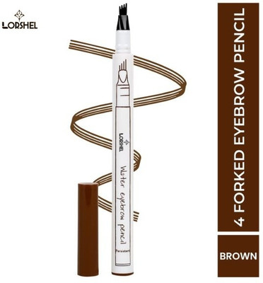 LORSHEL FINE SKETCH LIQUID EYEBROW PENN | Waterproof Eyebrow PENNcil 10 ml(Brown)