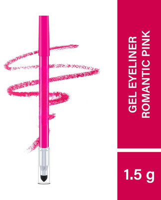 Richee Play n Blend Gel Eyeliner | One Stroke Application 1.5 g(ROMENTIC PINK)