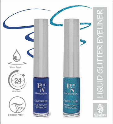 HIGHLIGHT NAILS EL1-CB (EL1-02 ) ( EL1-09)_HH 6 ml(AZURE BLUE::GLITTER SKY)