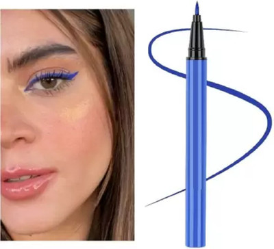 Yuency Blue liquid sketch smudge proof eye liner pen 3 g(blue)