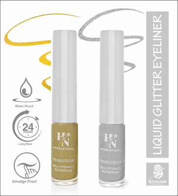 HIGHLIGHT NAILS HN-EL1-CMB (EL1-07) (EL1-11) 6 ml(GLITTER GOLDEN::PEARL WHITE)