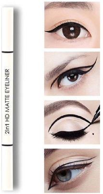THTC Quick-dry, Lightweight, Single Stroke Application Eyeliner 1.5 ml(Black)