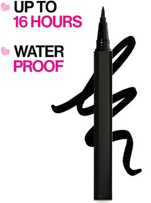 MYEONG Smudge Resistant Quick Drying Waterproof Matte Line Art Eye Liner 1.5 ml(BLACK)
