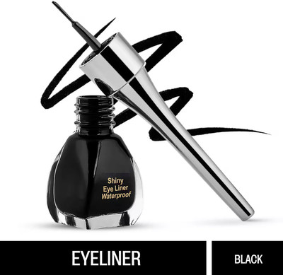 GABBU Liquid Eyeliner |Waterproof | Matte Finish | Smudge-Proof |Eyeliner 6 ml(Black)