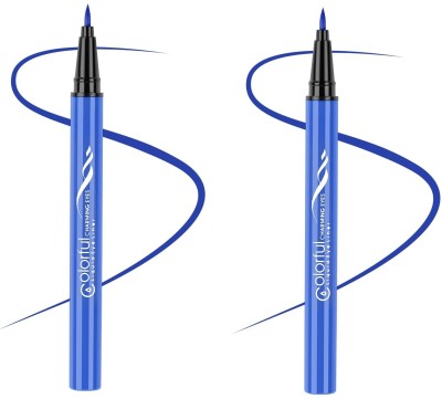 CATERINACHIARA 24H liquid sketch blue smudge proof eyeliner water proof 2 ml(blue)