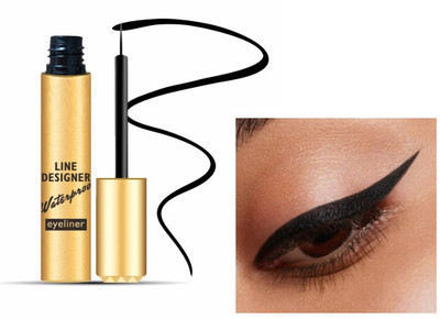 Neycare new liquid base matte eyeliner easy to use perfect pack of 1 5 ml(black)