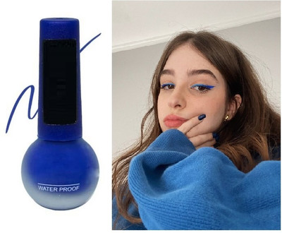 EVERERIN Liquid Eyeliner with Waterproof & Smudge-Proof Formula 3.5 ml(blue)