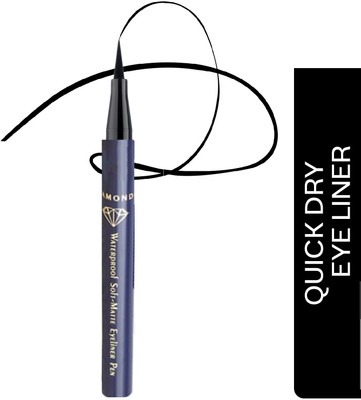 REIMICHI Ultra Fine Felt Tip Quick Drying Eyeliner Pen 1.2 g(BLACK)