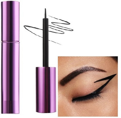 GABBU New Liquid Eyeliner with Waterproof & Smudge-Proof Formula 8 ml(BLACK)