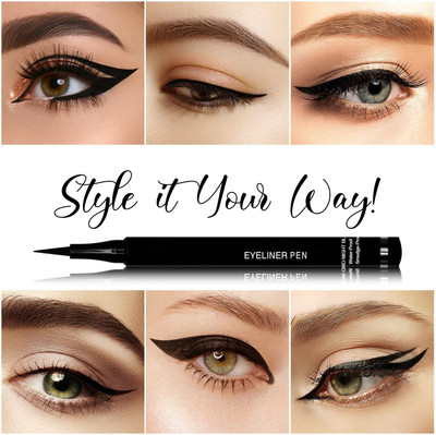 BLUEMERMAID ULTRA SOFT MATTE FINISH LONG LASTING MINI SKETCH EYE LINER 2 g(BLACK)