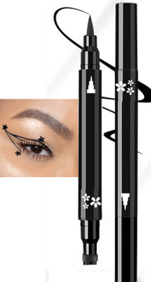 SHENYCOLORS 2 IN 1 GEL EYELINER AND STAR SHAPE LONG LASTING 10 ml(black)
