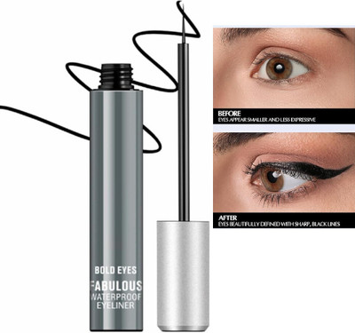 Arcanuy Super Line Waterproof Eyeliner Black 6 ml(black)
