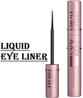 nn Matte Eyeliner, Darkest Black, Long Lasting Liquid Eye Liner 5 ml(BLACK)