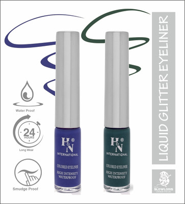 HIGHLIGHT NAILS HN-EL1-CB (EL1-13 ) ( EL1-01) 6 ml(ROYAL BLUE::ARABIAN GREEN)