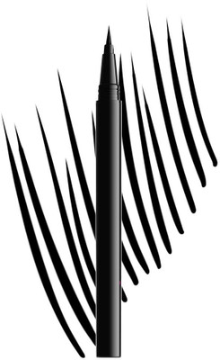 AMOSFIA Ultra Smooth Eyeliner Pen Sketch Pen Style Waterproof Long Lasting Formula 5 g(Charcoal Black)