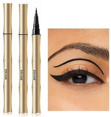 GFSU - GO FOR SOMETHING UNIQUE Professional Bamboo Jet Black Eyeliner Pen 3 g(black)