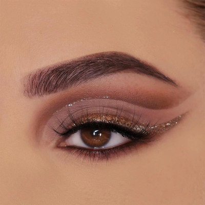 manasona Waterproof Matte Liquid Eyeliner, Smudge Proof And Long Lasting 3.5 g(Brown)