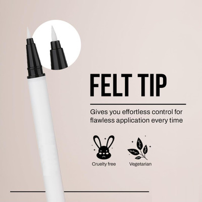 GFSU - GO FOR SOMETHING UNIQUE White Color Liquid Eyeliner 1.6 ml(white)